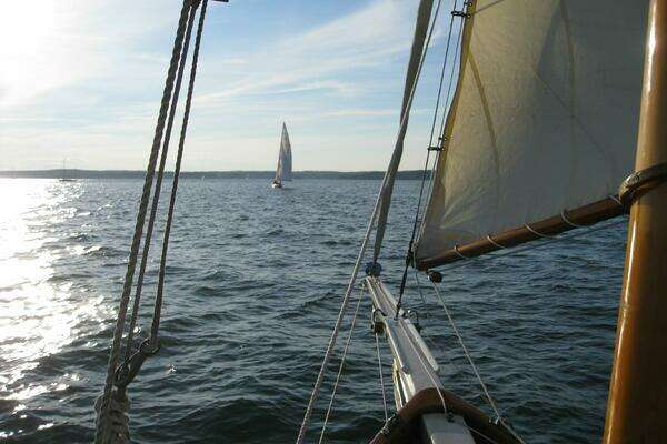 Photo of the 1971 Jarvis Newman Pemaquid "Tempest"