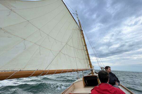 Photo of the 1971 Jarvis Newman Pemaquid "Tempest"