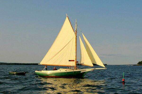Photo of the 1971 Jarvis Newman Pemaquid "Tempest"