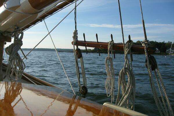 Photo of the 1971 Jarvis Newman Pemaquid "Tempest"