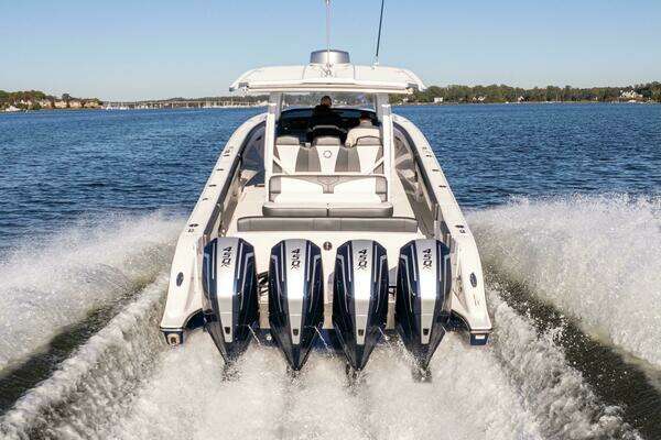 Photo of the 2022 Fountain 43 NX "In Too Deep"