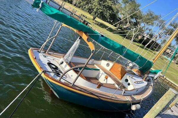 Photo of the 1975 Jarvis Newman Friendship Sloop "Queequeg"