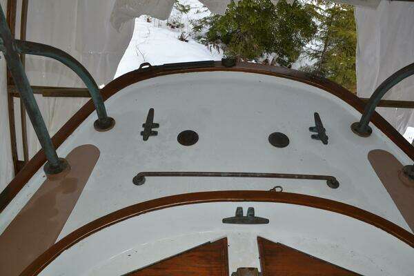 Photo of the 1975 Jarvis Newman Friendship Sloop "Queequeg"