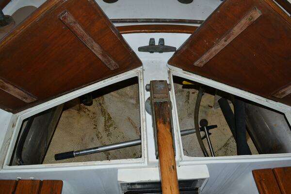 Photo of the 1975 Jarvis Newman Friendship Sloop "Queequeg"