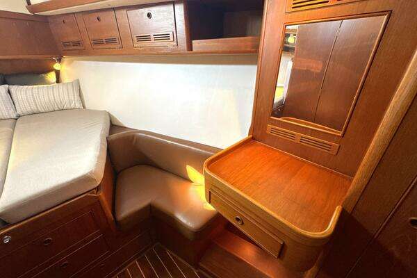 Photo of the 1999 Bowman 48 Aft Cockpit "Tack"