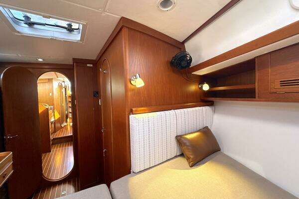 Photo of the 1999 Bowman 48 Aft Cockpit "Tack"