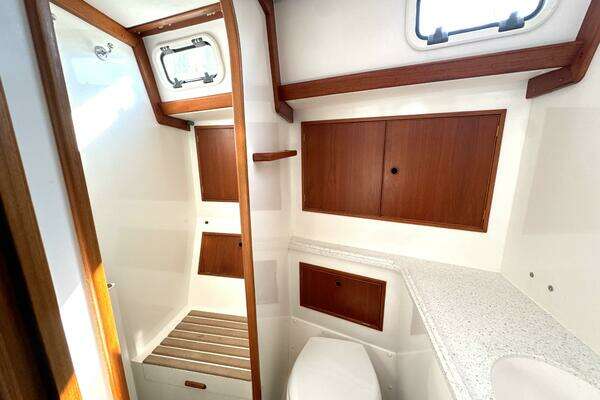 Photo of the 1999 Bowman 48 Aft Cockpit "Tack"