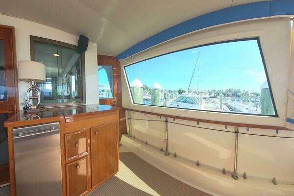 Photo of the 1982 Hatteras LRC "Carry On"