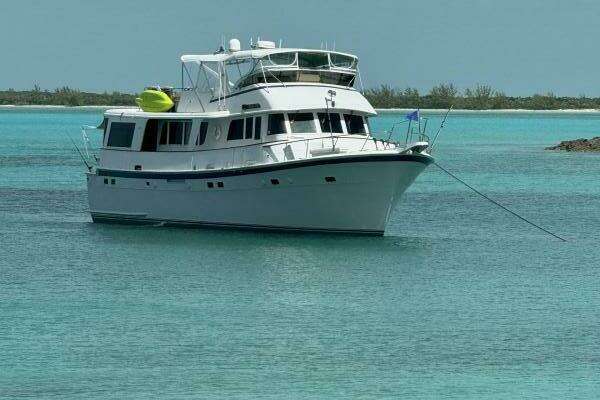 Photo of the 1982 Hatteras LRC "Carry On"