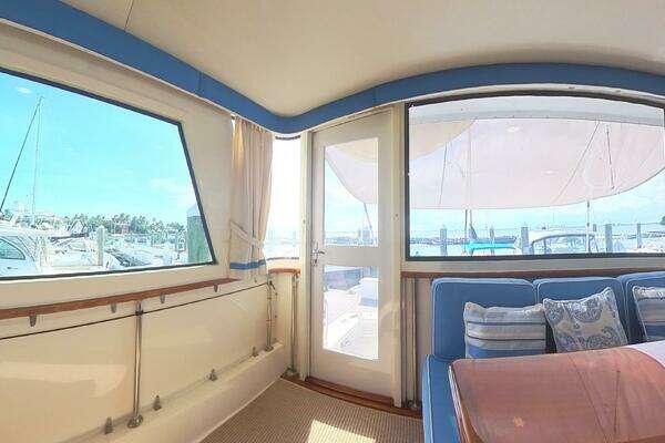 Photo of the 1982 Hatteras LRC "Carry On"