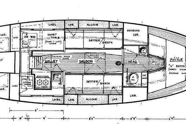 Photo of the 1982 Cape George 31 "Kate"
