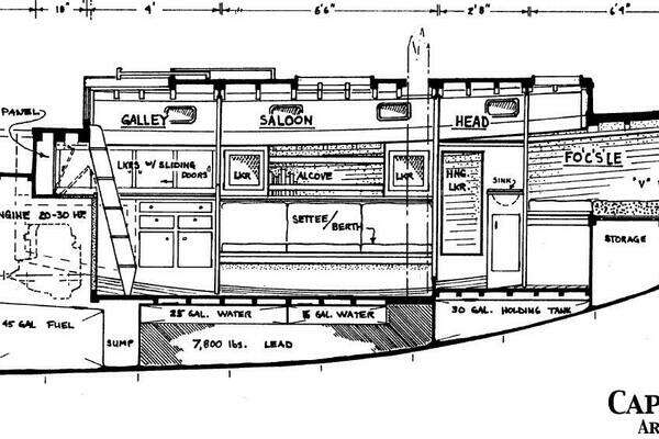 Photo of the 1982 Cape George 31 "Kate"