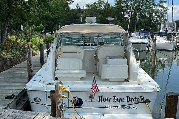 Photo of the 2001 Sea Ray 340 Amberjack "HOW EWE DOIN"
