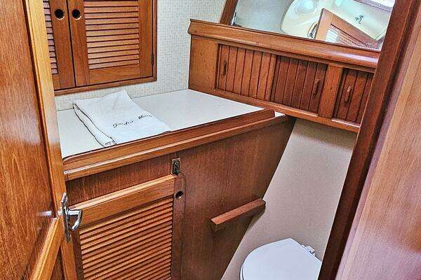 Photo of the 1988 Island Packet  "Joyful Wing"