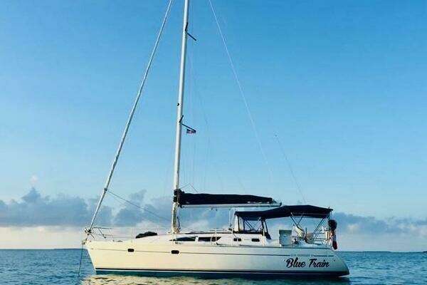 Photo of the 2002 Jeanneau Sun Odyssey 37 "Blue Train"