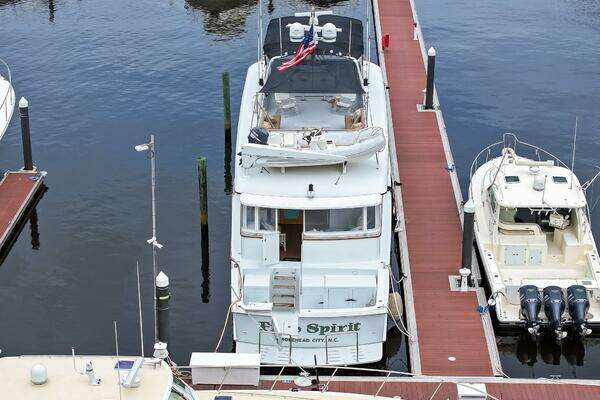 Photo of the 1989 Hatteras 80 Cockpit Motor Yacht "Free Spirit"
