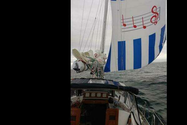 Photo of the 1977 Gulfstar 40