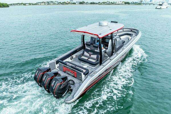 Photo of the 2021 Fountain 39 NX "Hustling Hardcore"