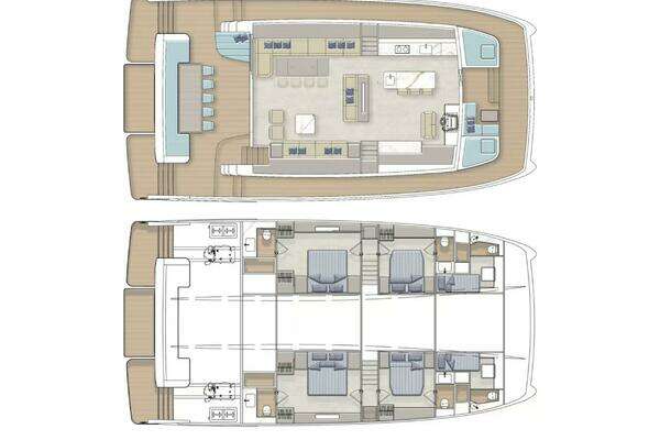 Diamond Yachts EF66 Power Catamaran Yacht For Sale