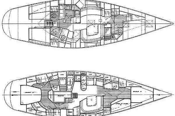 Photo of the 1997 Tayana 52 "MOONSHADOW"