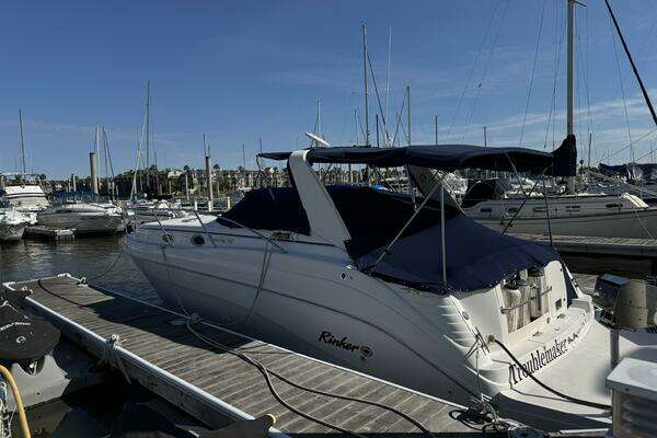 Photo of the 2002 Rinker 342 Fiesta Vee "Troublemaker"