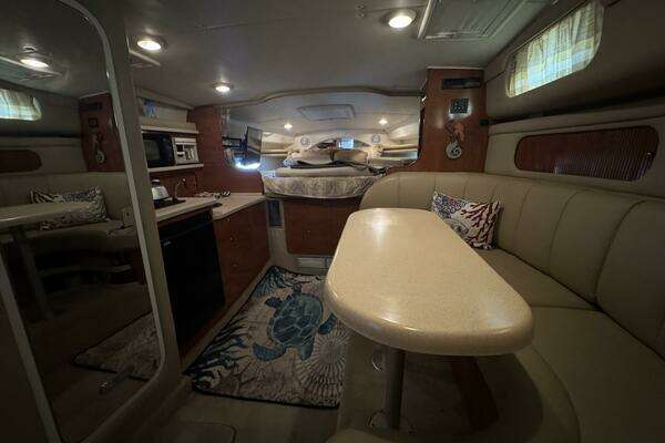 Photo of the 2002 Rinker 342 Fiesta Vee "Troublemaker"