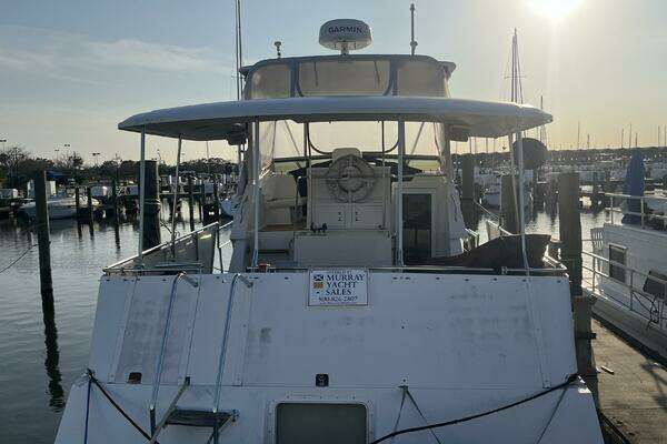 Photo of the 1994 Hatteras Double Cabin "Escape"