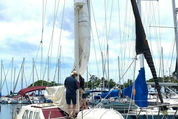 Photo of the 1982 US Yachts Pilothouse 416