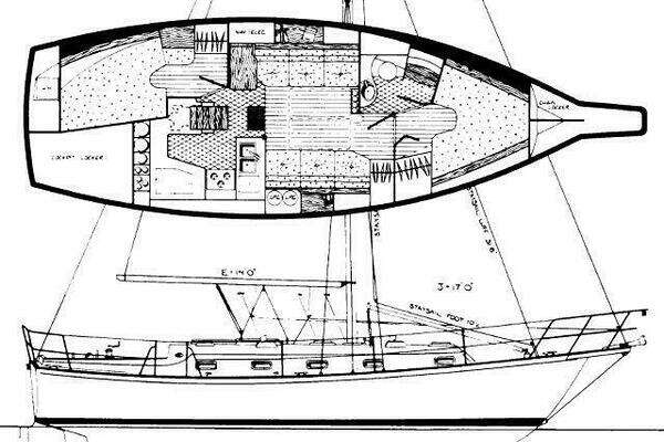 35ft Island Packet Yacht For Sale