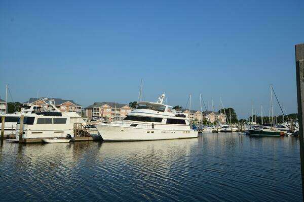 Unique Skill 80ft Hatteras Yacht For Sale