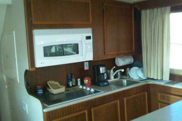 Photo of the 1987 Hatteras  "The Office"