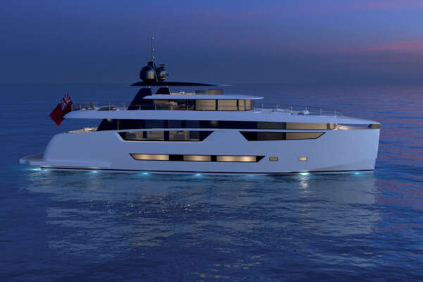 Photo of the 2026 Johnson FLYBRIDGE w/ON-DECK MASTER "Johnson 92 Flybridge"