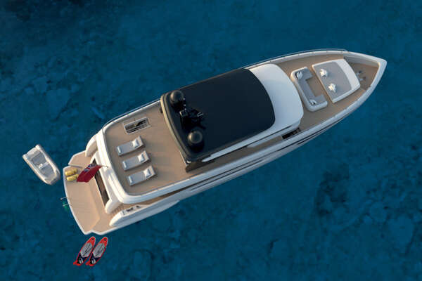 Photo of the 2026 Johnson FLYBRIDGE w/ON-DECK MASTER "Johnson 92 Flybridge"