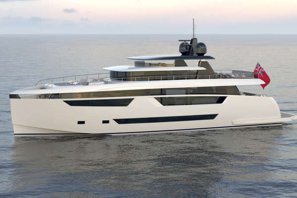 Photo of the 2026 Johnson FLYBRIDGE w/ON-DECK MASTER "Johnson 92 Flybridge"