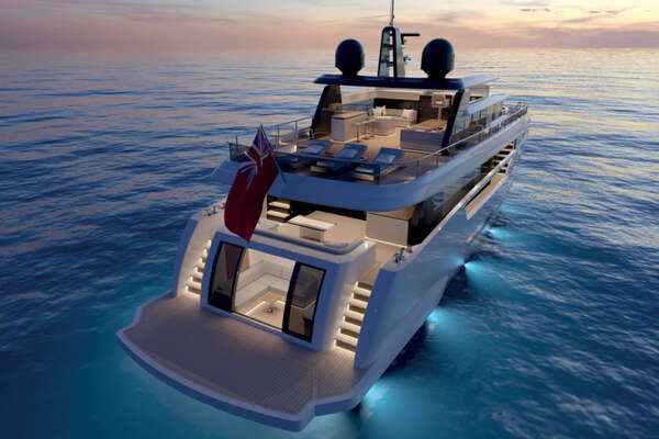 Photo of the 2026 Johnson FLYBRIDGE w/ON-DECK MASTER "Johnson 92 Flybridge"
