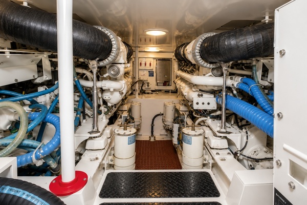 Clean Livin  45ft Viking Yacht For Sale