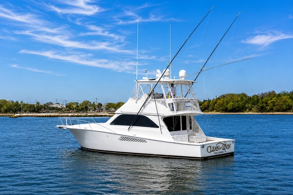 Clean Livin  45ft Viking Yacht For Sale