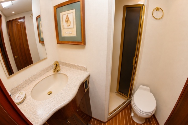 Clean Livin  45ft Viking Yacht For Sale