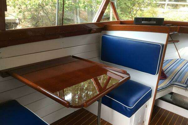Photo of the 1956 Chris-Craft Capitan "Once Again"