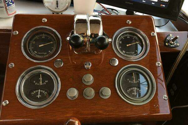 Photo of the 1956 Chris-Craft Capitan "Once Again"