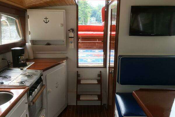 Photo of the 1956 Chris-Craft Capitan "Once Again"