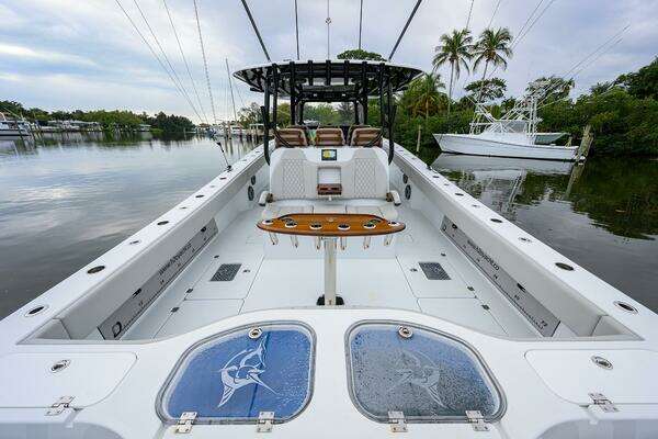 Photo of the 2023 Freeman 42 LR Center Console "NITSA"