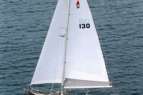 Photo of the 1981 Bristol 40 sloop "Whistler"