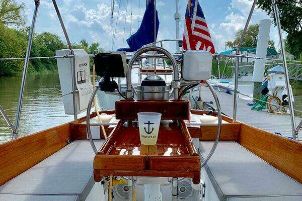 Photo of the 1981 Bristol 40 sloop "Whistler"