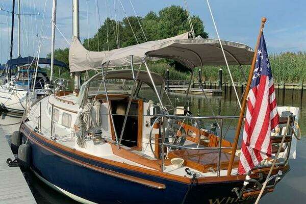 Photo of the 1981 Bristol 40 sloop "Whistler"