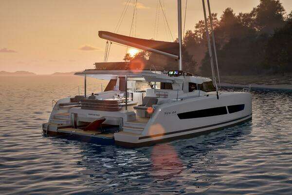 Photo of the 2025 Fountaine Pajot  "New FP44"
