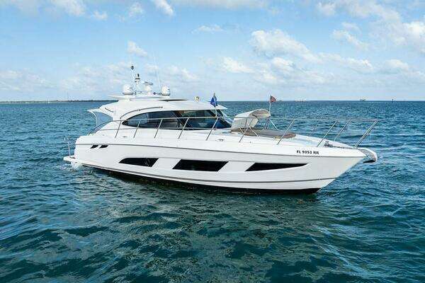 Photo of the 2018 Riviera 4800 Sport Yacht "Aesculapian"