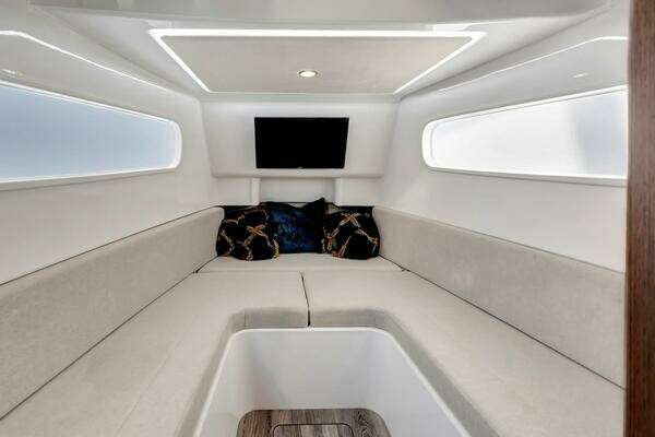 Photo of the 2023 Jupiter 43 Center Console "Aqua Toy"