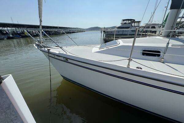 Photo of the 1994 Catalina 320 "HAUNTED by WATER"