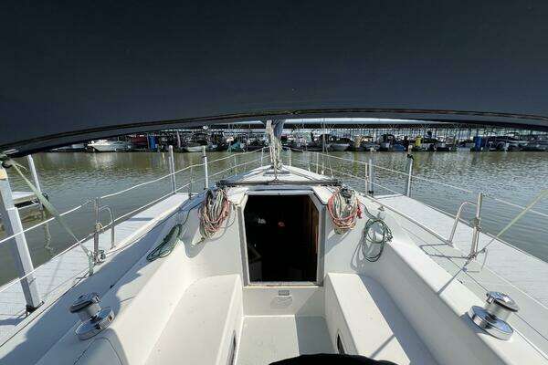 Photo of the 1994 Catalina 320 "HAUNTED by WATER"